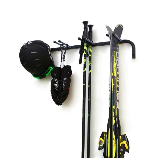 Skihalterung Skiwandhalter für 4 Paar Ski Skiträger Skihalter Skiaufbewahrung
