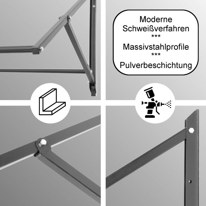Schwerlast-Reifenständer Für 8 Reifen – Höhenv Produktbild-Vorschau 5